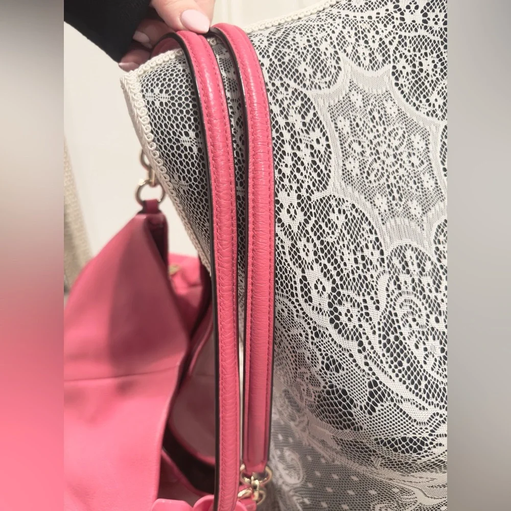 💖 SOLD - Coach Madison Phoebe Pink Leather Hobo Shoulder Bag - Picture 9 of 17